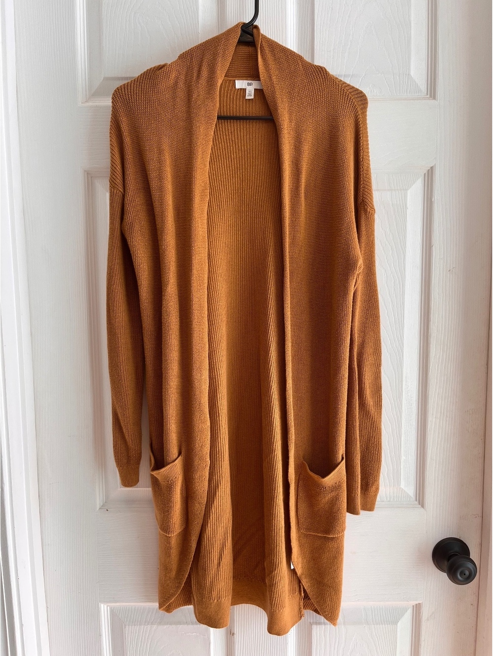 BP Brown Long Open Cardigan XS/S